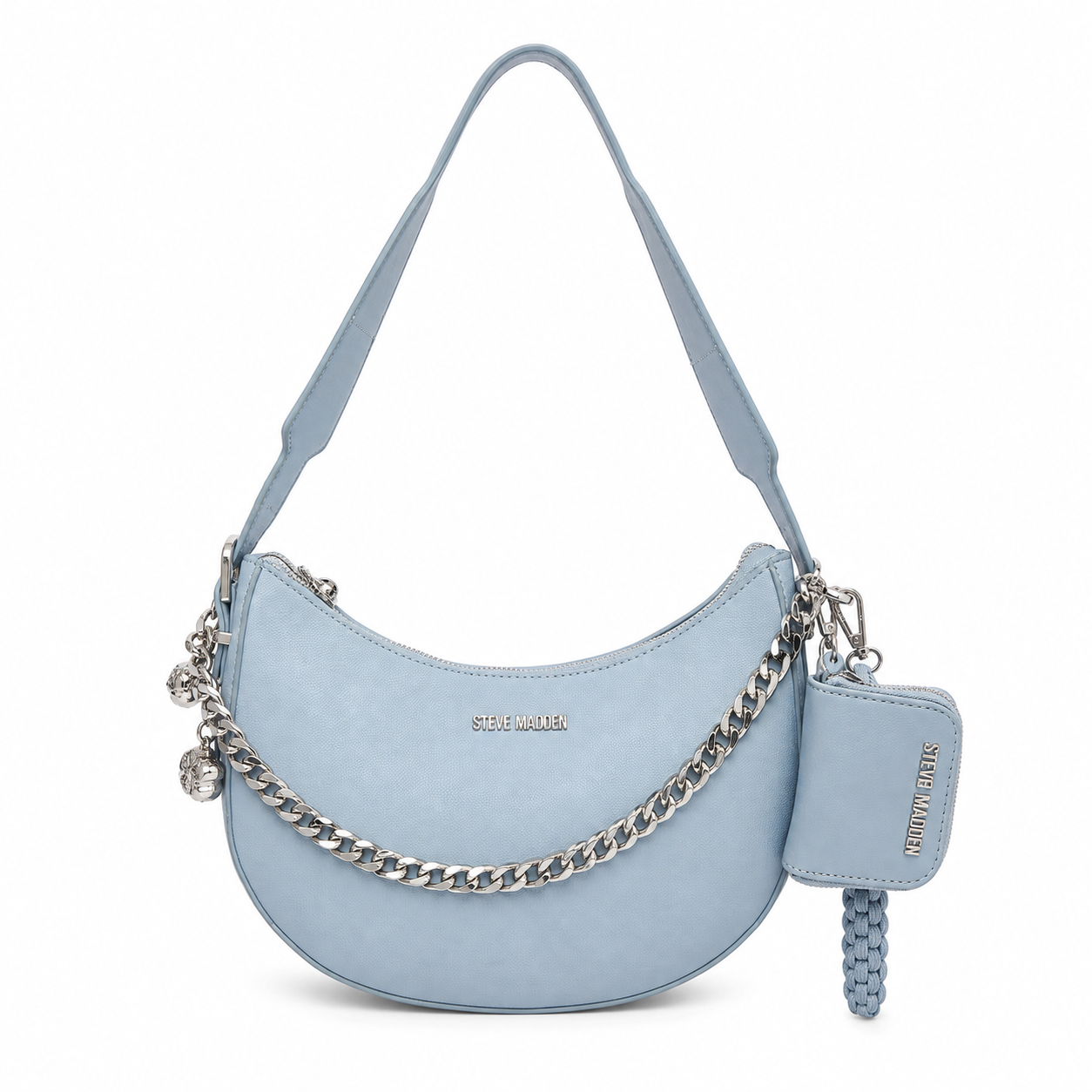 Steve Madden shoulder bag in sky blue