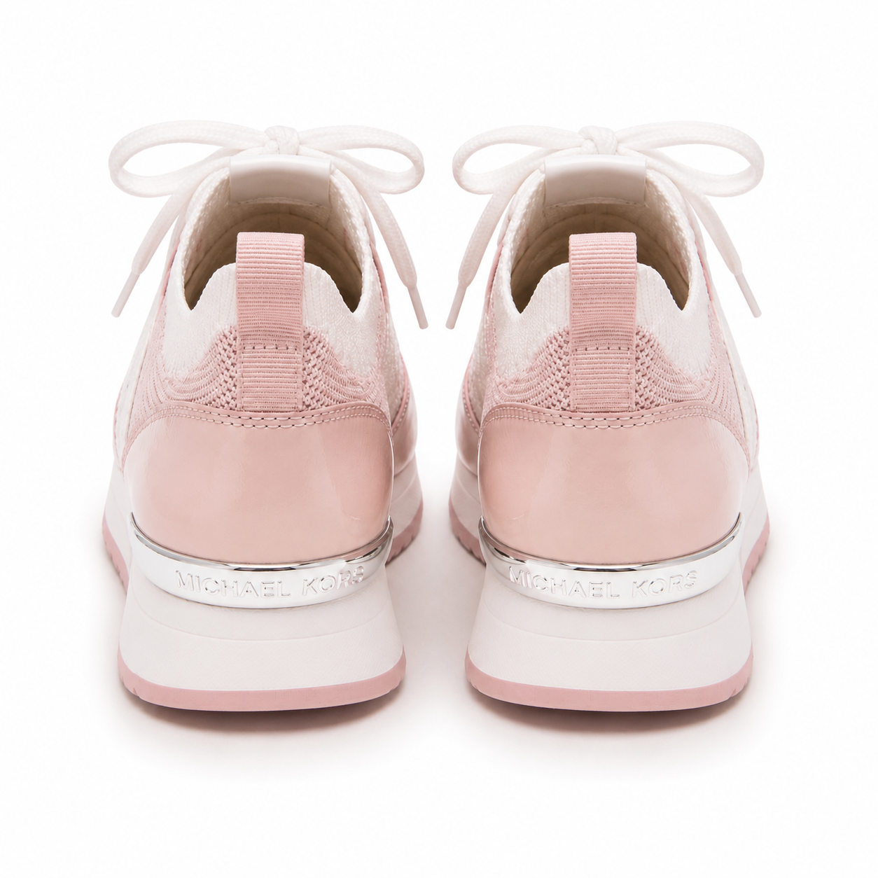 Michael Kors Zapatilla Jenkins de tejido elástico de dos tonos