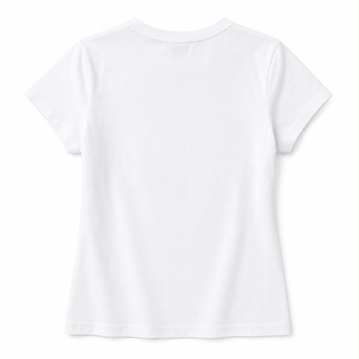 Olly Z White short-sleeved t-shirt stands out for a striking design