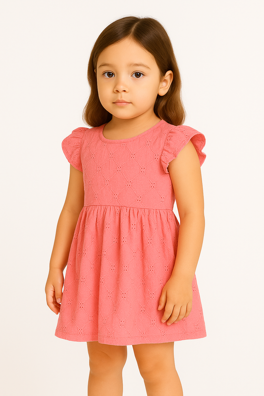 Real Love Girls Half Sleeve Casual Dress