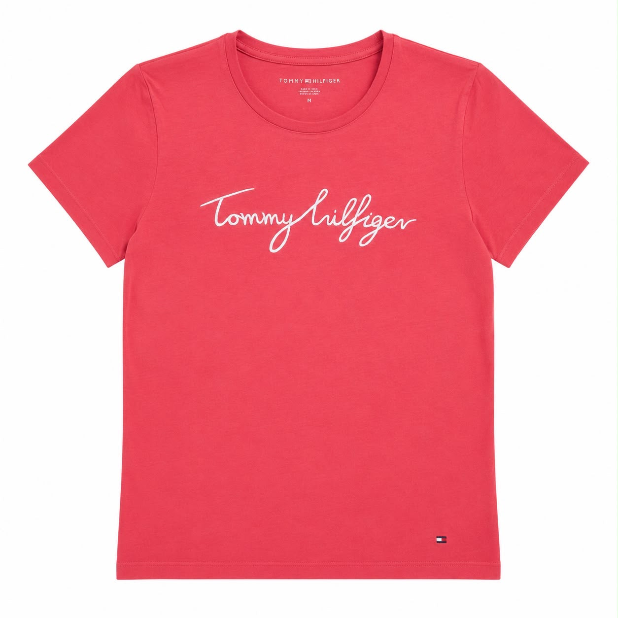 Tommy Hilfiger Embroidered Signature Crewneck T-Shirt