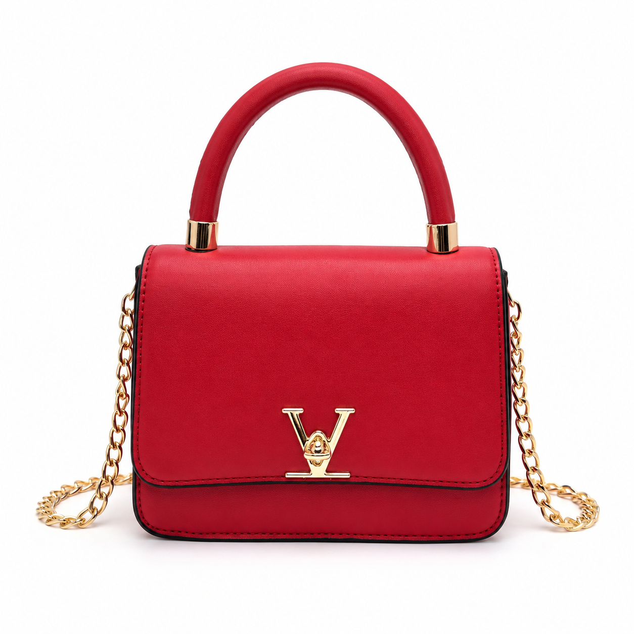 Emperia Chain Accent Box Handbag