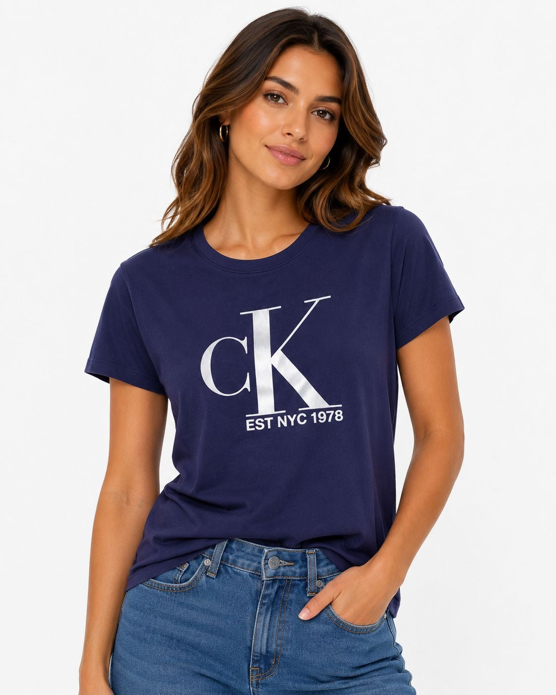 Calvin Klein -Women's crew neck t-shirt