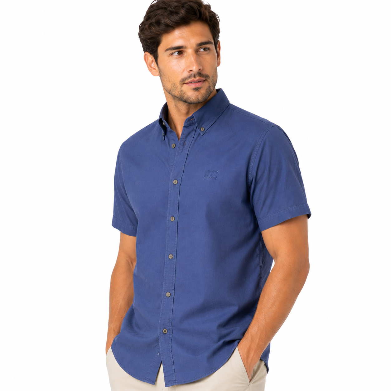Tommy Hilfiger-Regular Fit Garment-Dyed Oxford Shirt