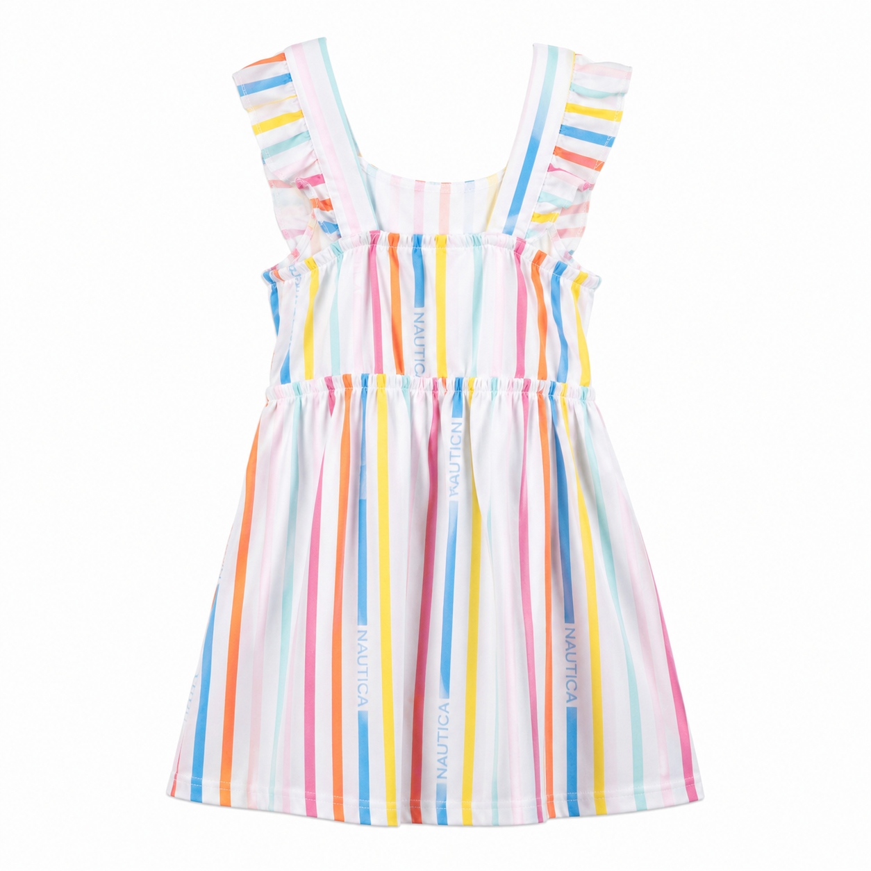 Nautica Little Girls' Rainbow Stripe Dress