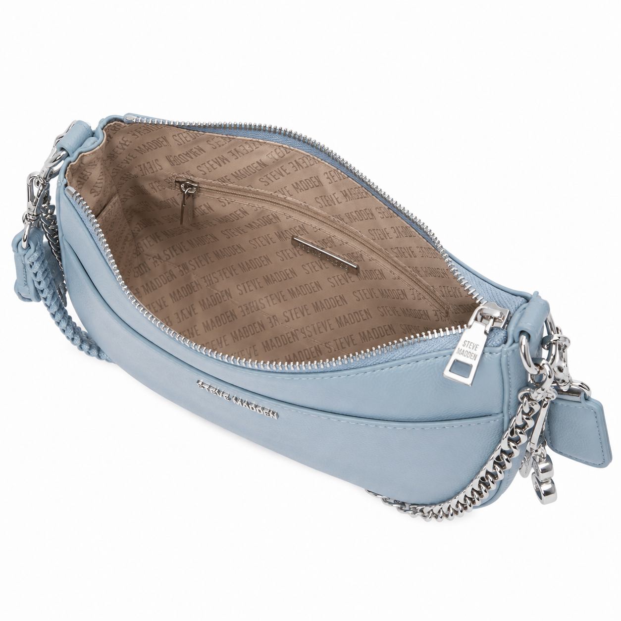 Steve Madden shoulder bag in sky blue