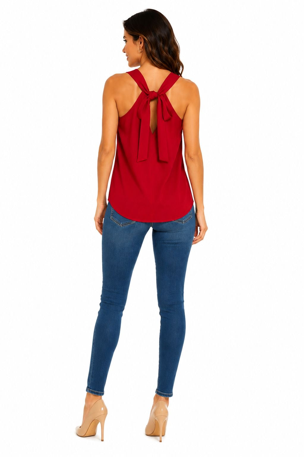Pleione Sleeveless Halter Top