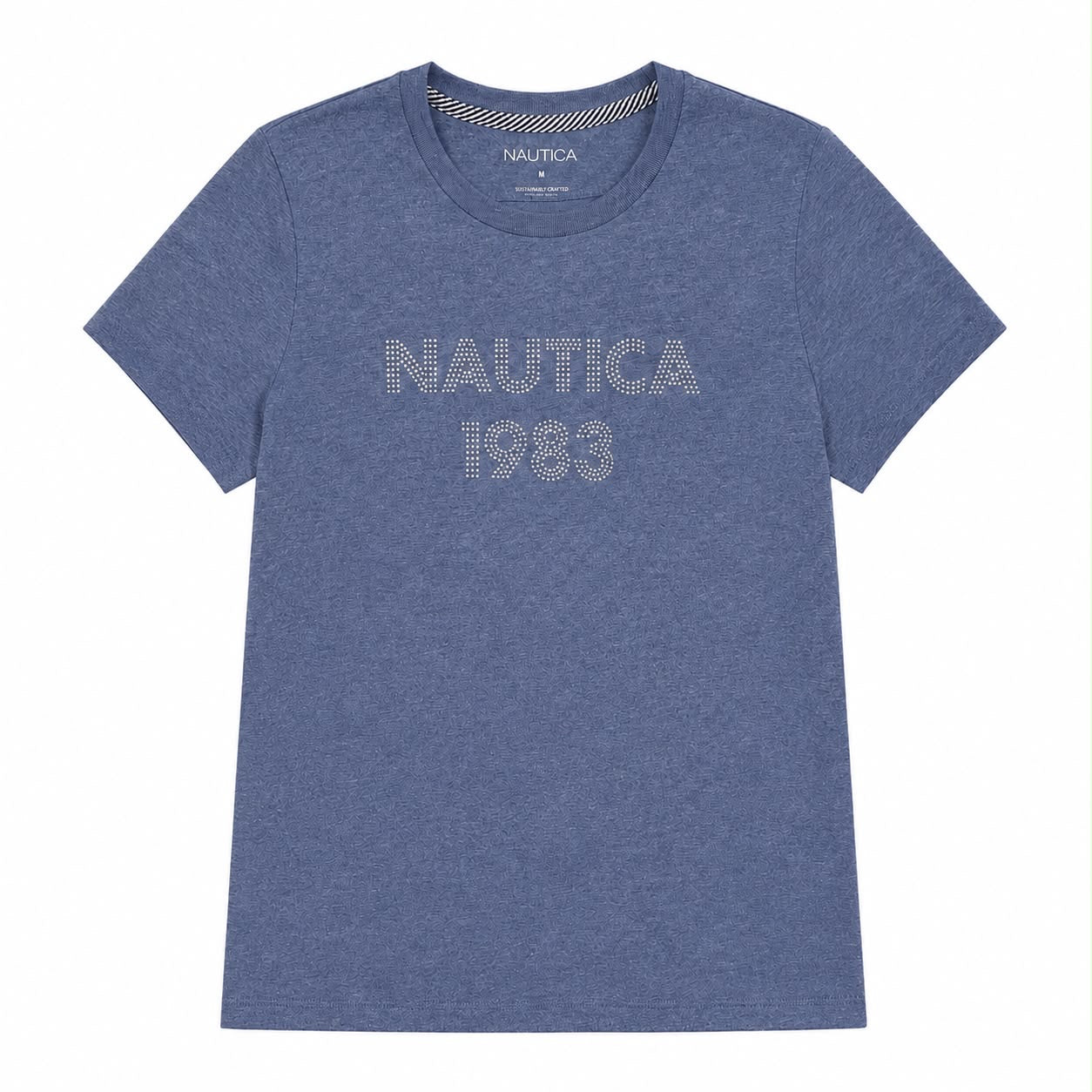 Nautica Rhinestone 1983 Graphic T-Shirt