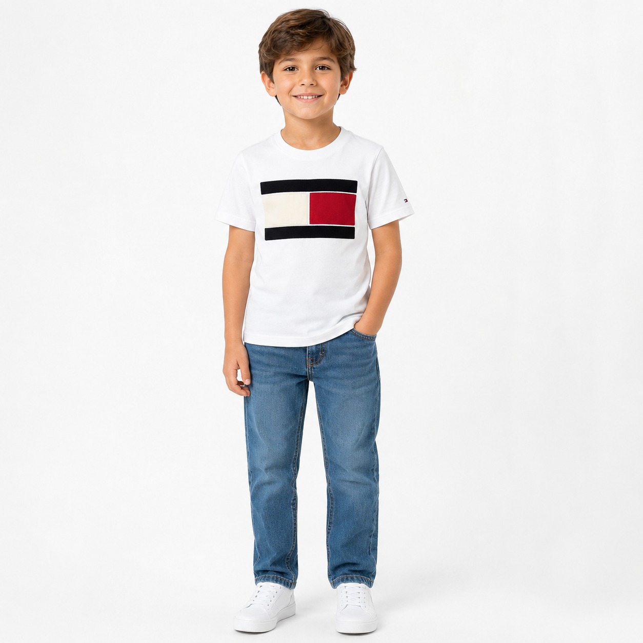 Tommy Hilfiger Kids' Flag T-Shirt