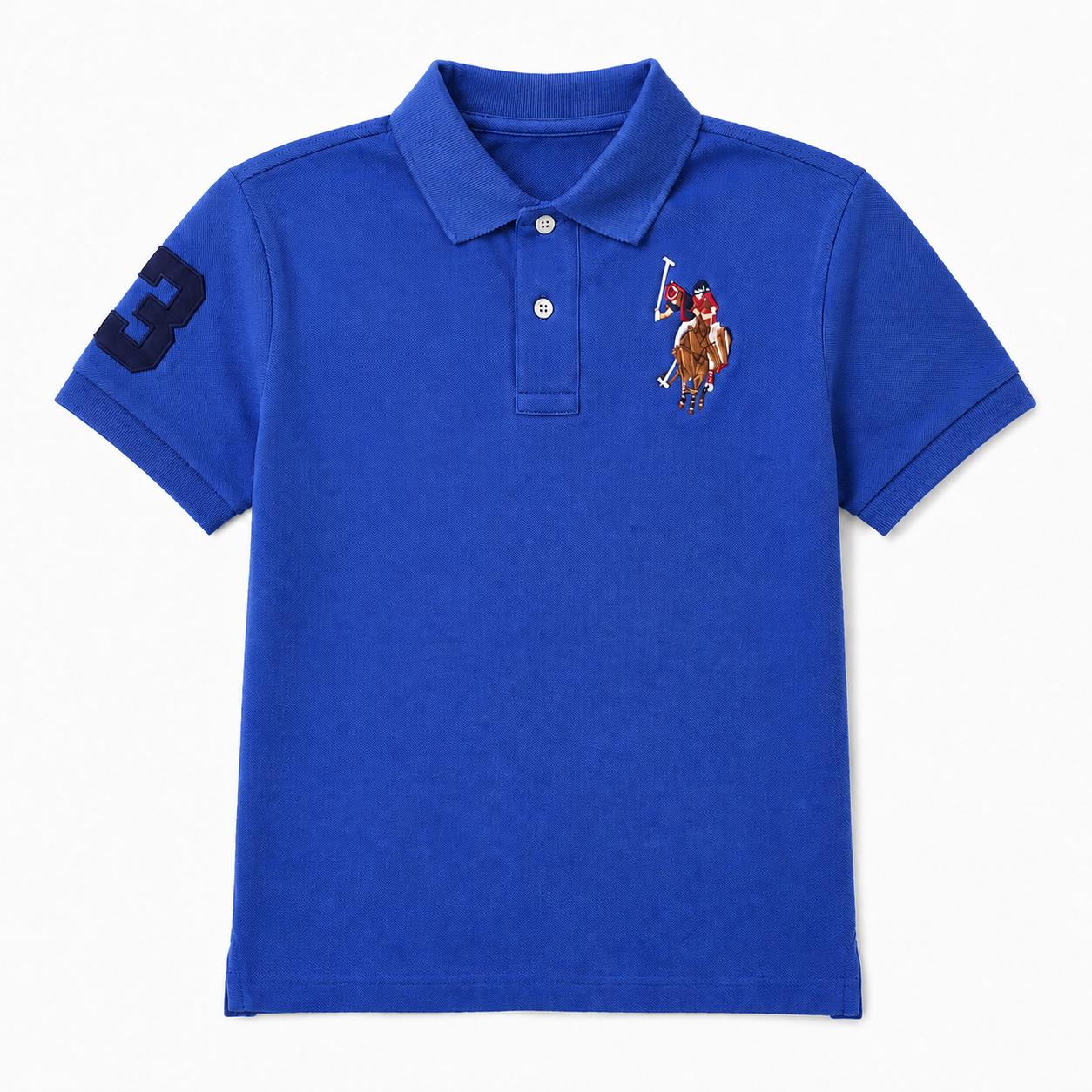 U.S. Polo Assn. polo shirt in royal blue