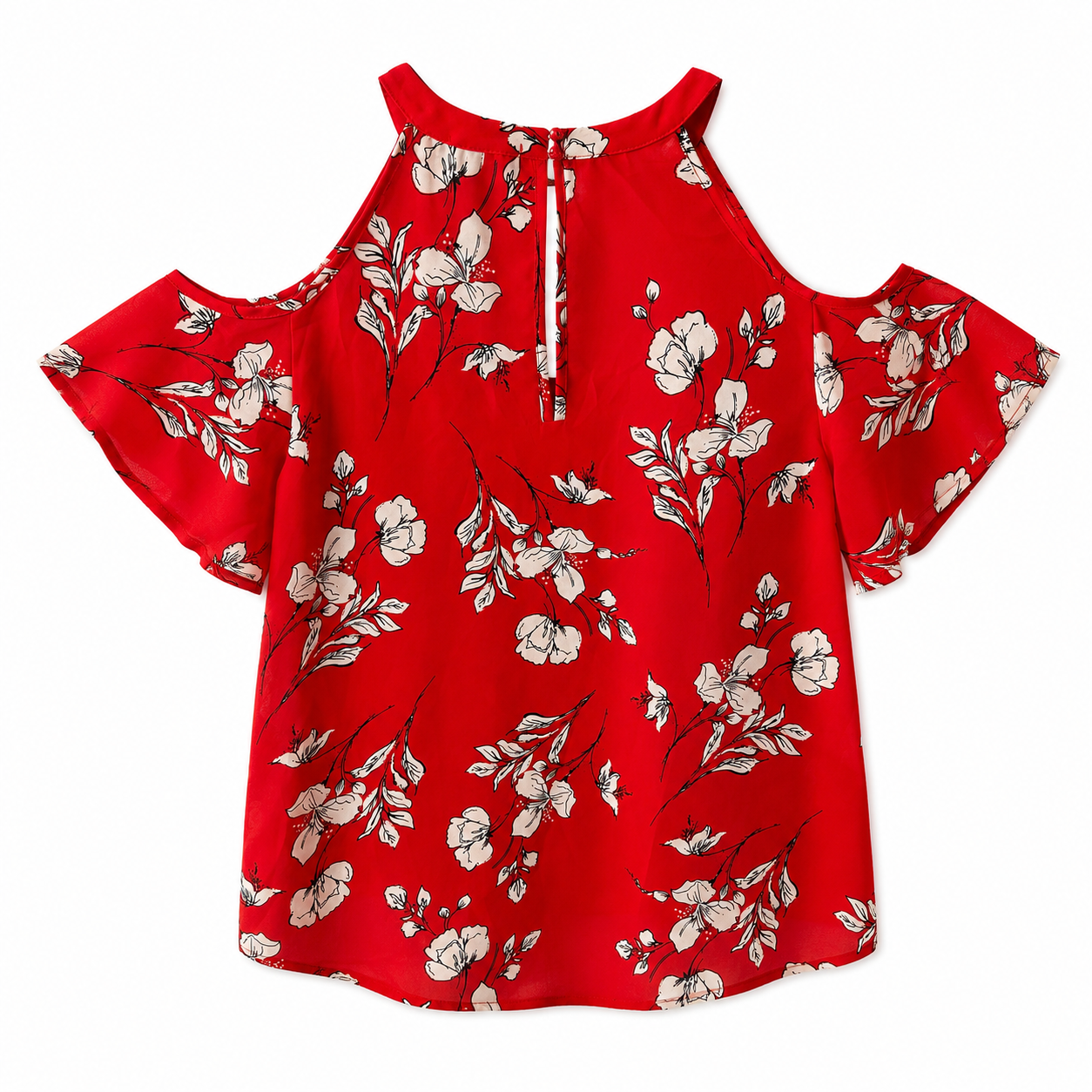 Sienna Sky red floral print blouse Women’s