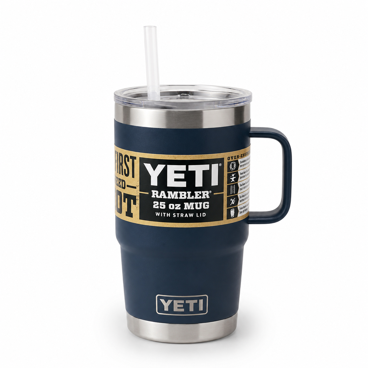 YETI Rambler Mug With Straw Lid