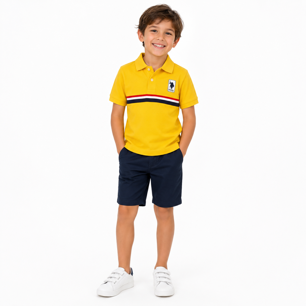 U.S. Polo Assn. pique polo shirt
