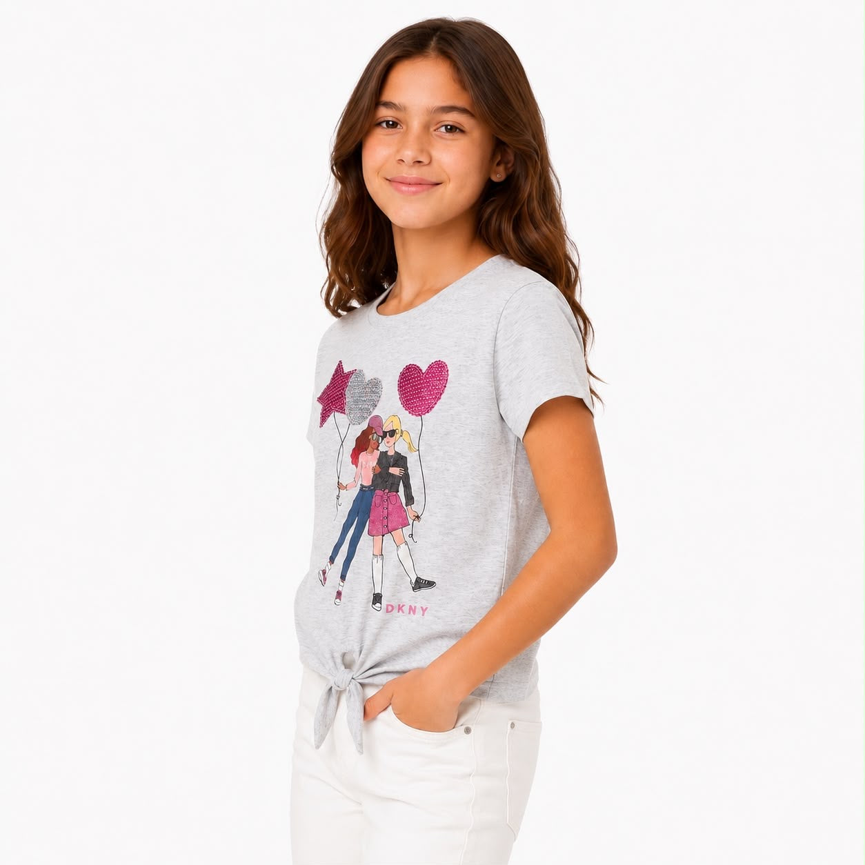 DKNY Girls' T-Shirt