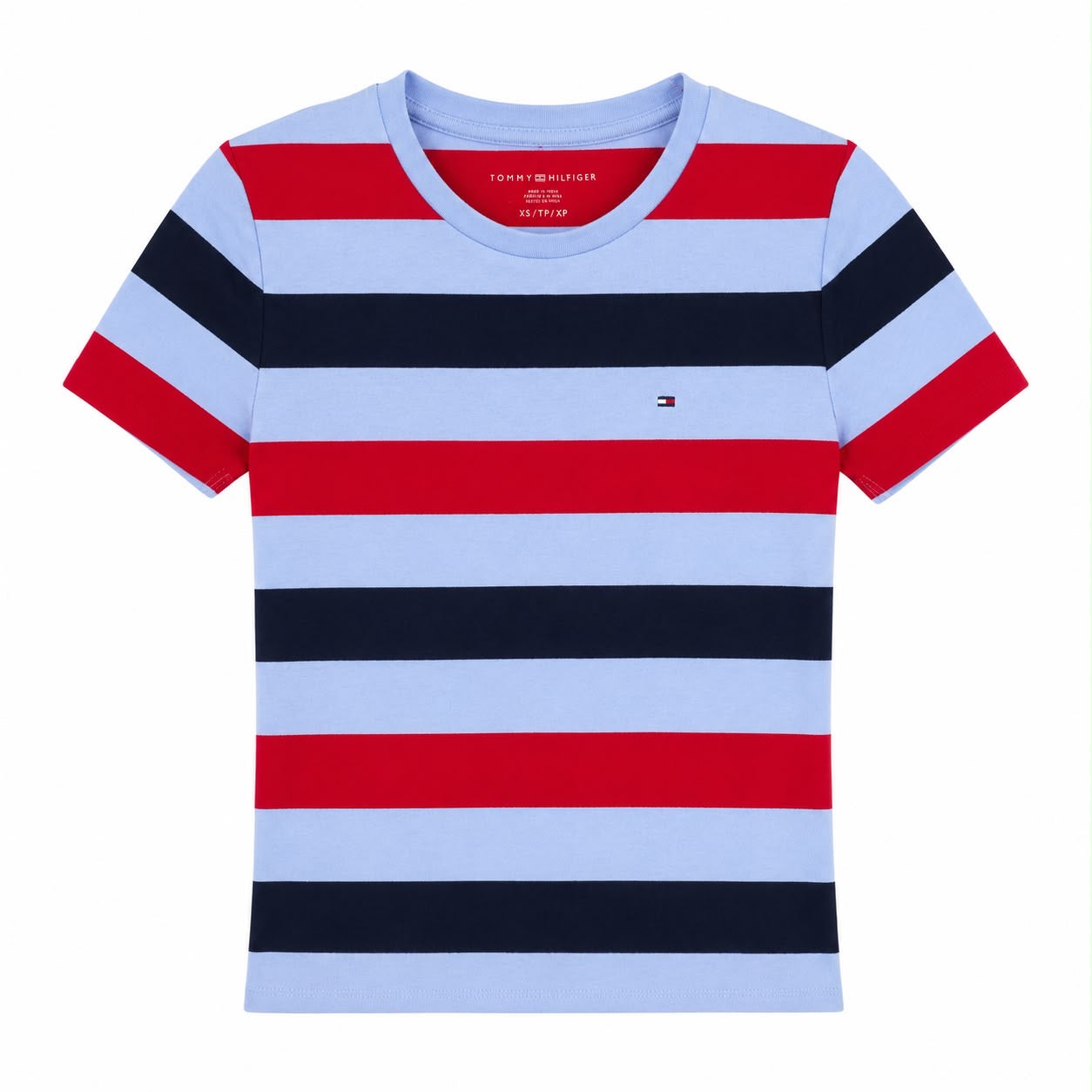 Tommy Hilfiger Rugby Stripe Crewneck T-Shirt