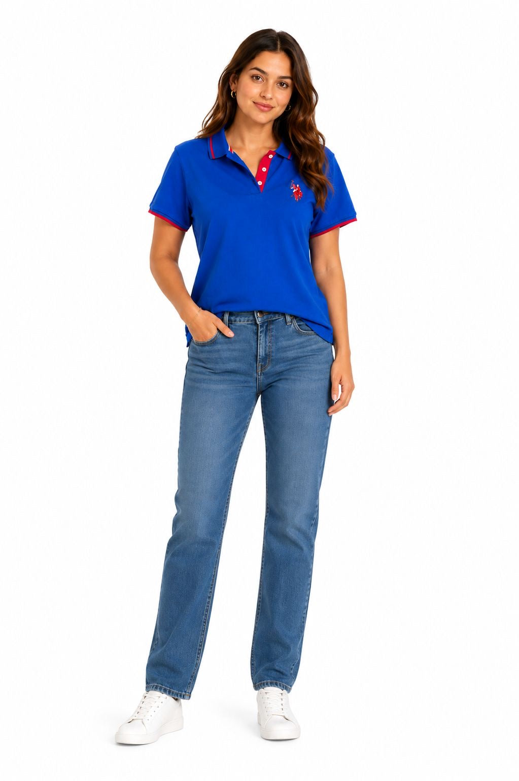 U.S. Polo Assn. brand polo shirt for women