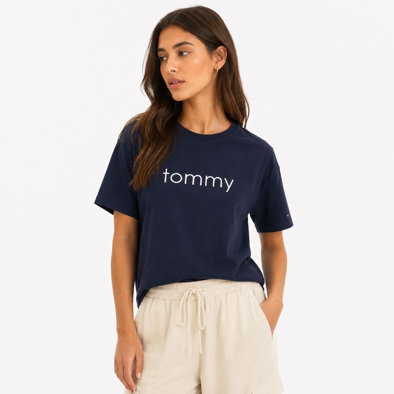 Tommy Hilfiger Women's Desert Sky cotton t-shirt