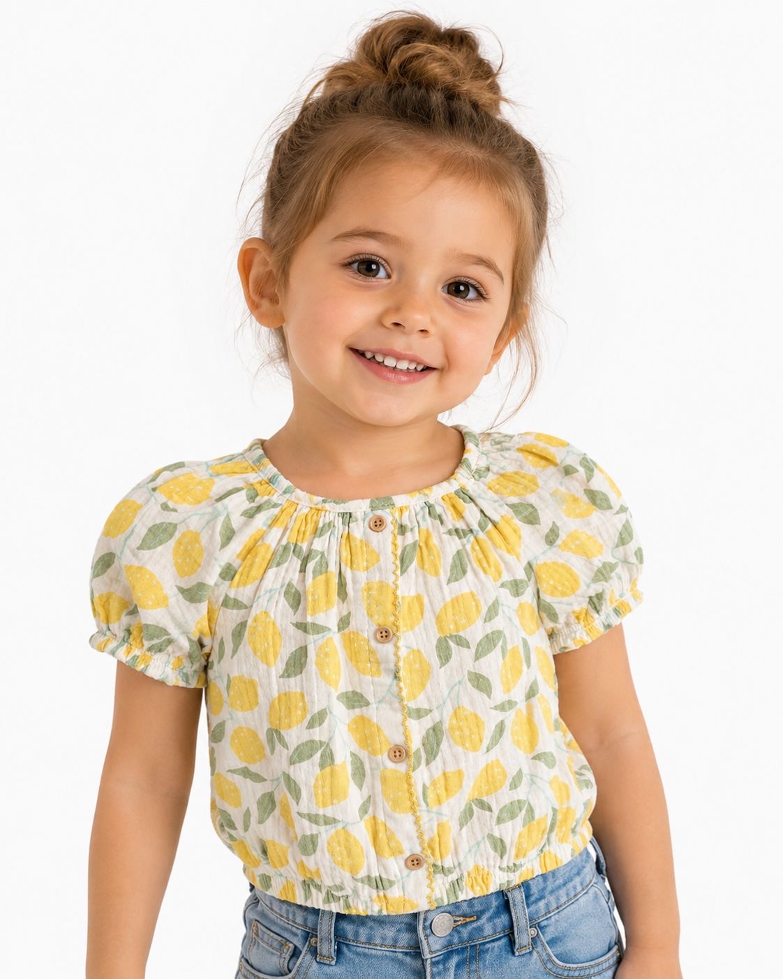 Cat & Jack-Short blouse for little girls belongs to the Cat & Jack brand