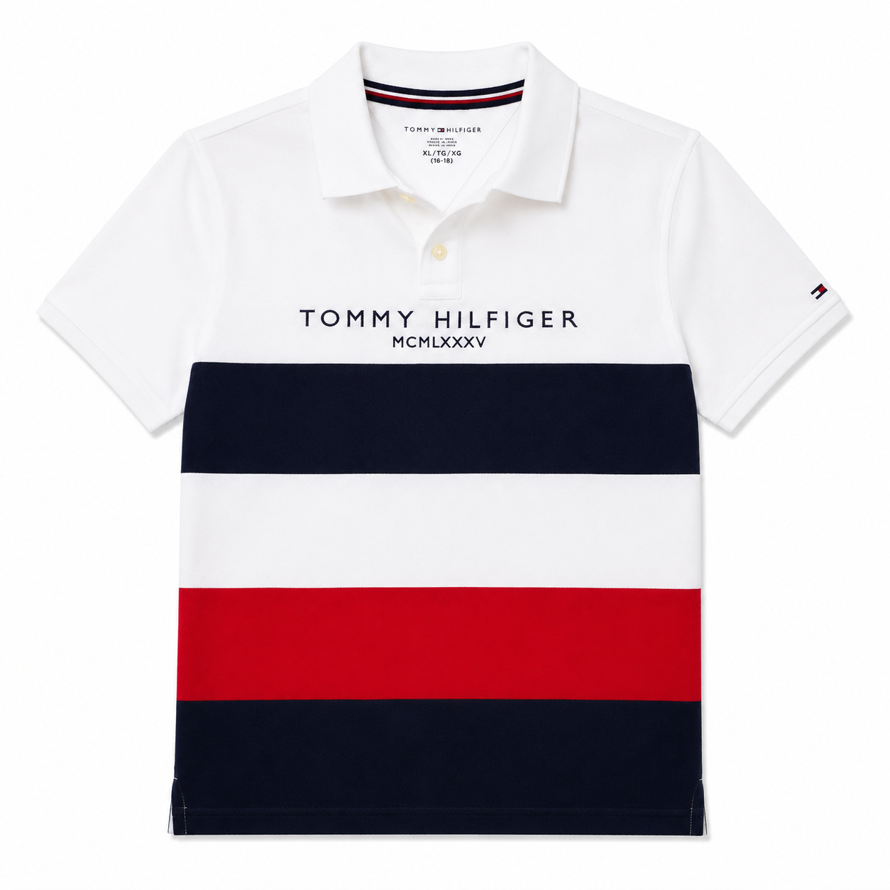 Tommy Hilfiger Boys Regular Fit Polo T-Shirt