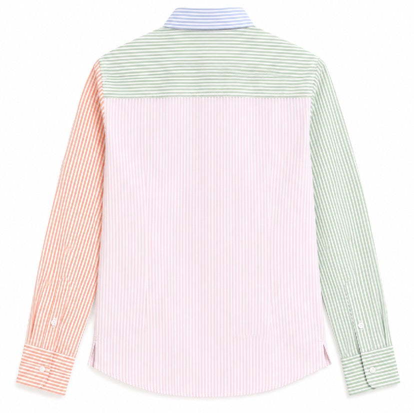 Tommy Hilfiger-Regular Fit Multistripe Oxford Shirt