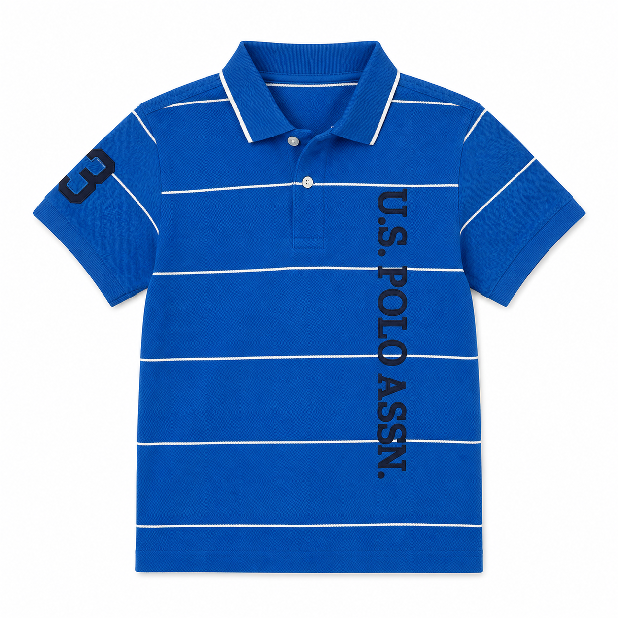 U.S. Polo Assn. boys' striped polo shirt