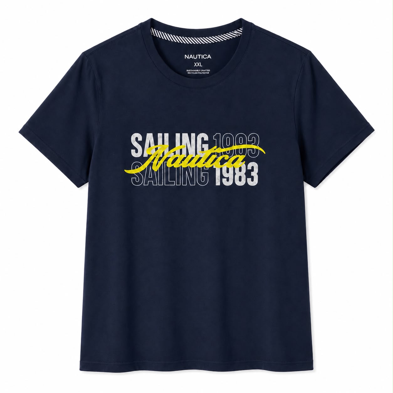 Náutica foil sailing 1983 graphic t-shirt