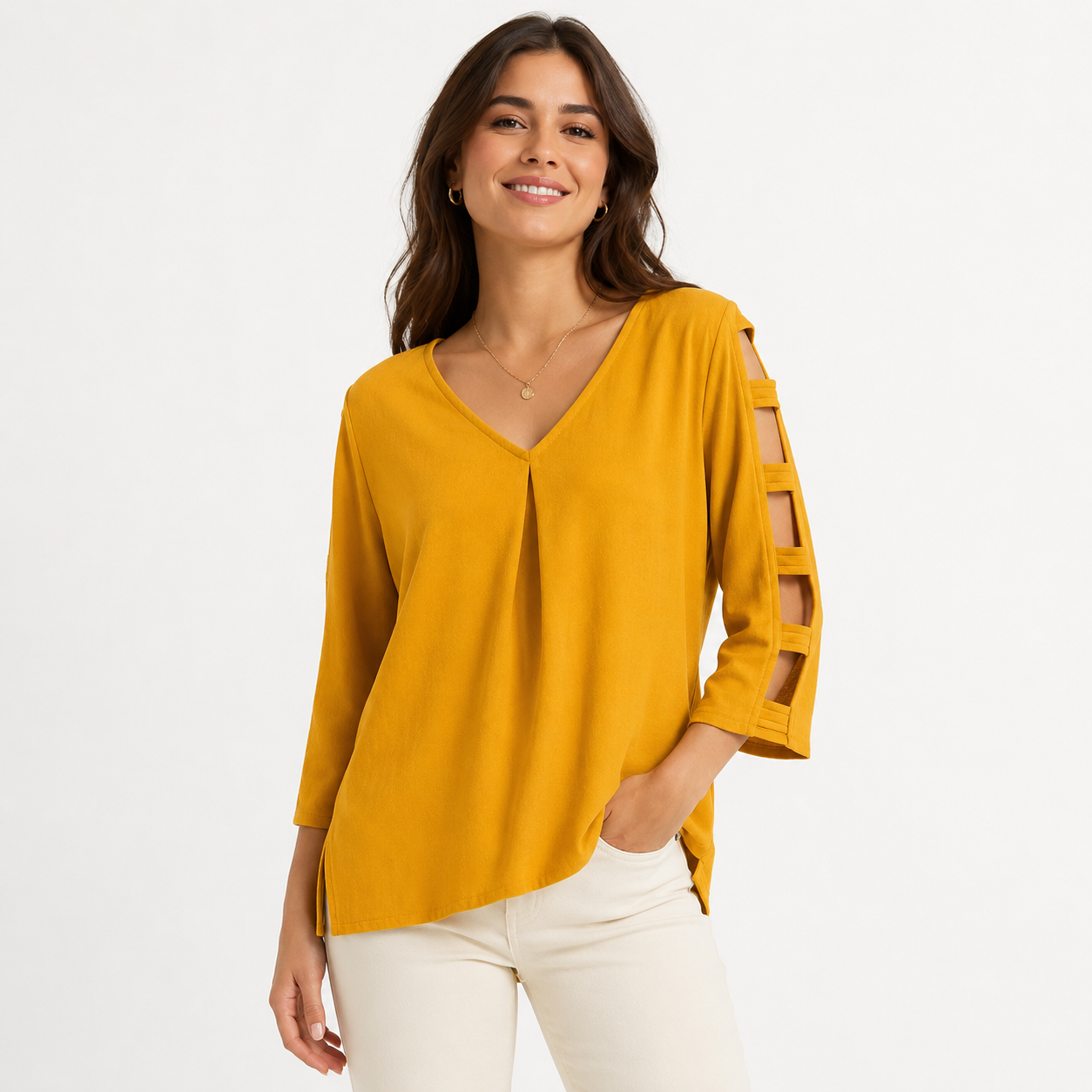 Cathy Trendy Retro Women Shirt