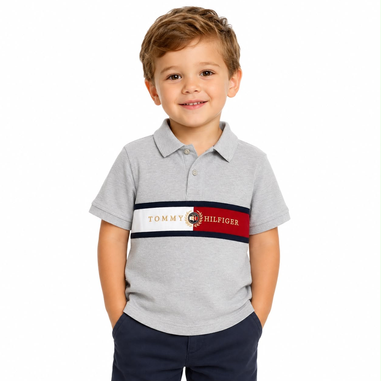 Tommy Hilfiger Kids Flag Polo