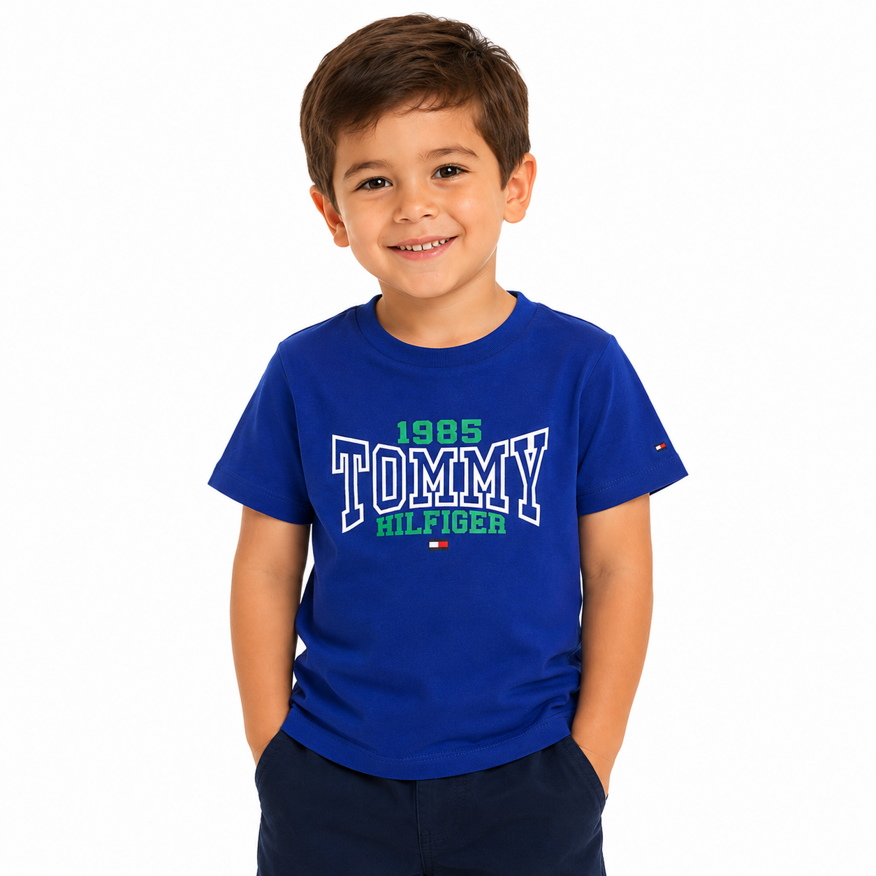 Tommy Hilfiger-TOMMY 1985 VARSITY TEE (BOYS 4-5)