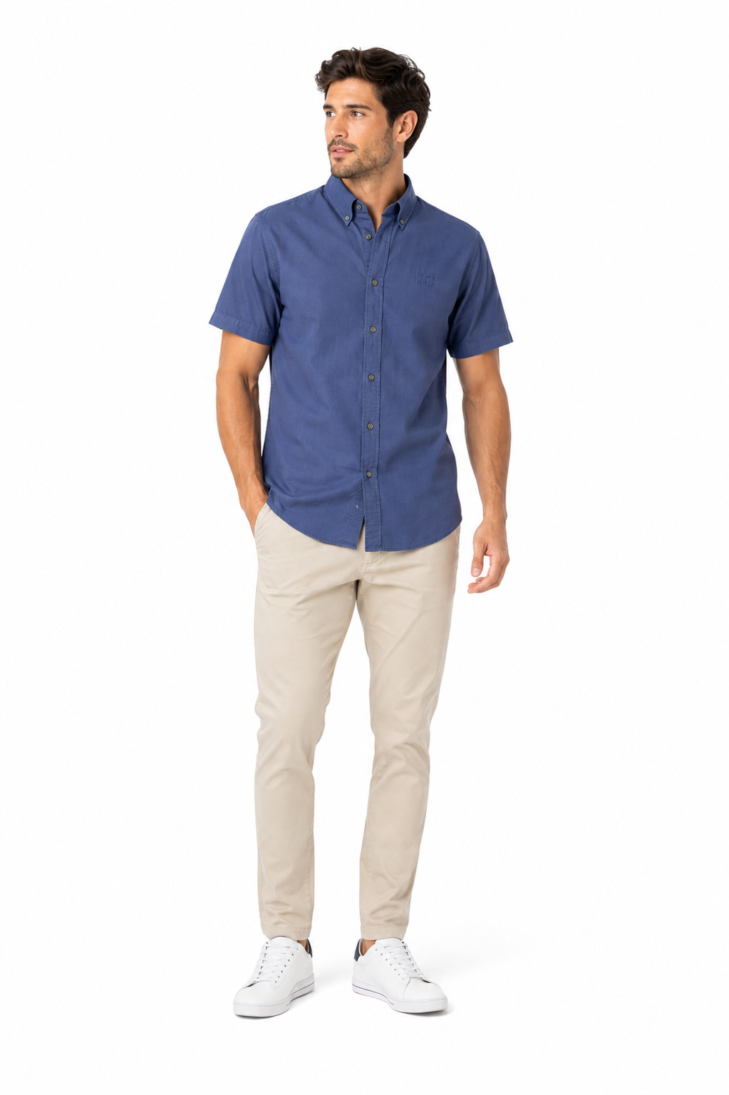 Tommy Hilfiger-Regular Fit Garment-Dyed Oxford Shirt