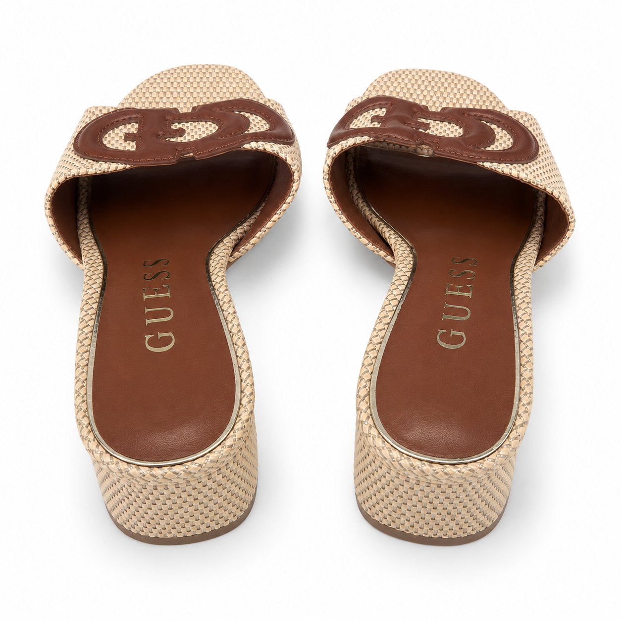 Guess Slip-on block heeled sandals Cerrina