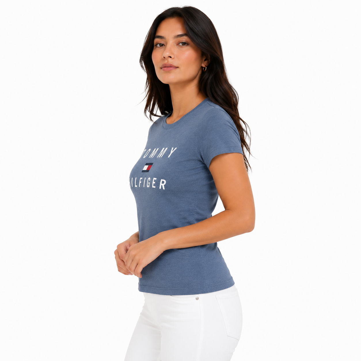 Tommy Hilfiger Women's Short Sleeve Crewneck Tee