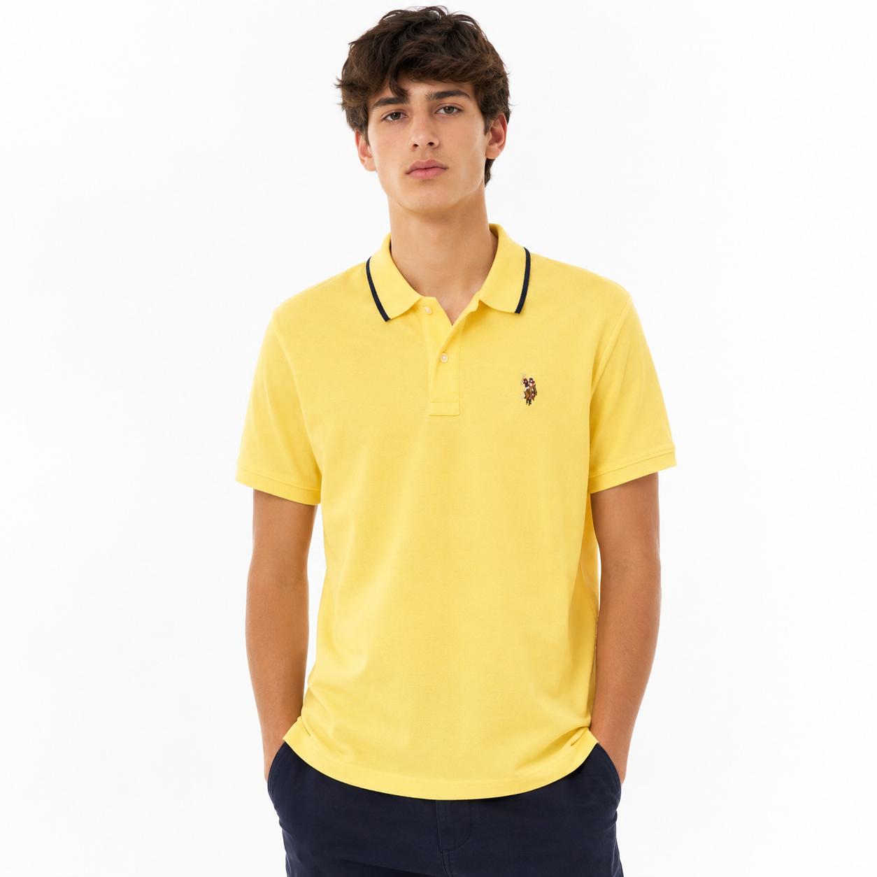 U.S Polo Assn Boys Pique Polo Shirt