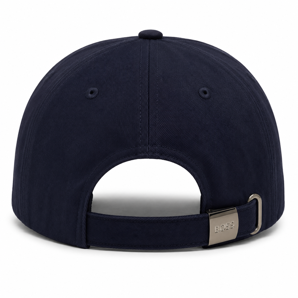 HUGO BOSS Embroidered Logo Cap One Size Adjustable Baseball Style Hat NEW Navy