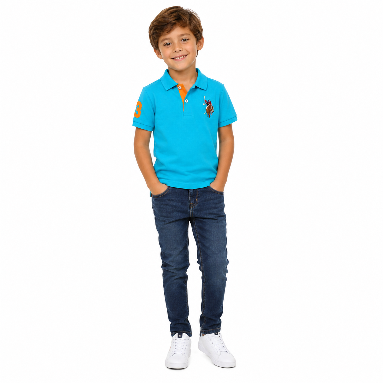 U.S. Polo Assn. pique polo shirt