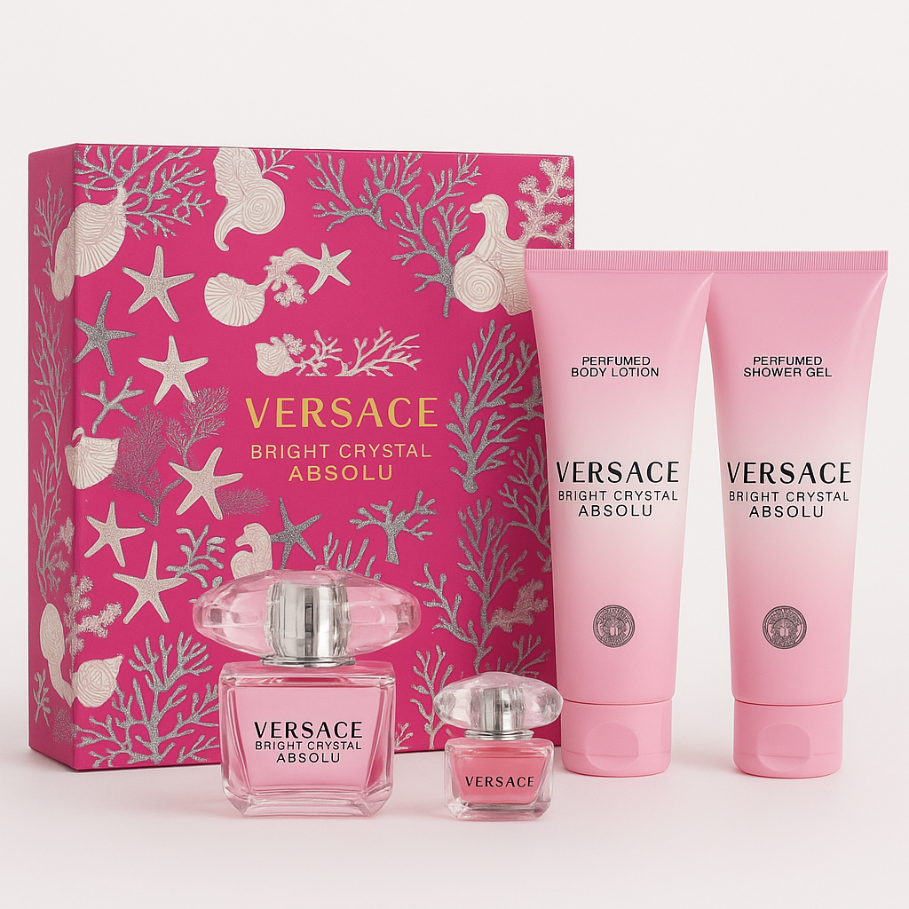 Versace Bright Crystal Absolu 4 Pieces Set