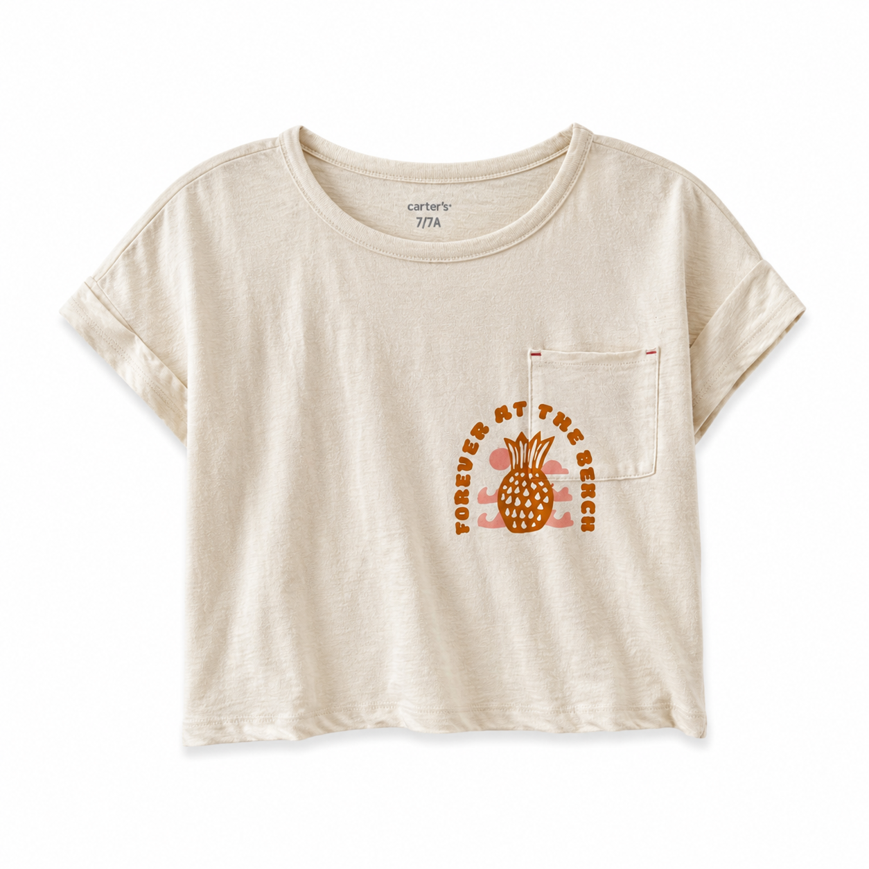 Carter's Girls 4-7 Pineapple Graphic T-Shirt