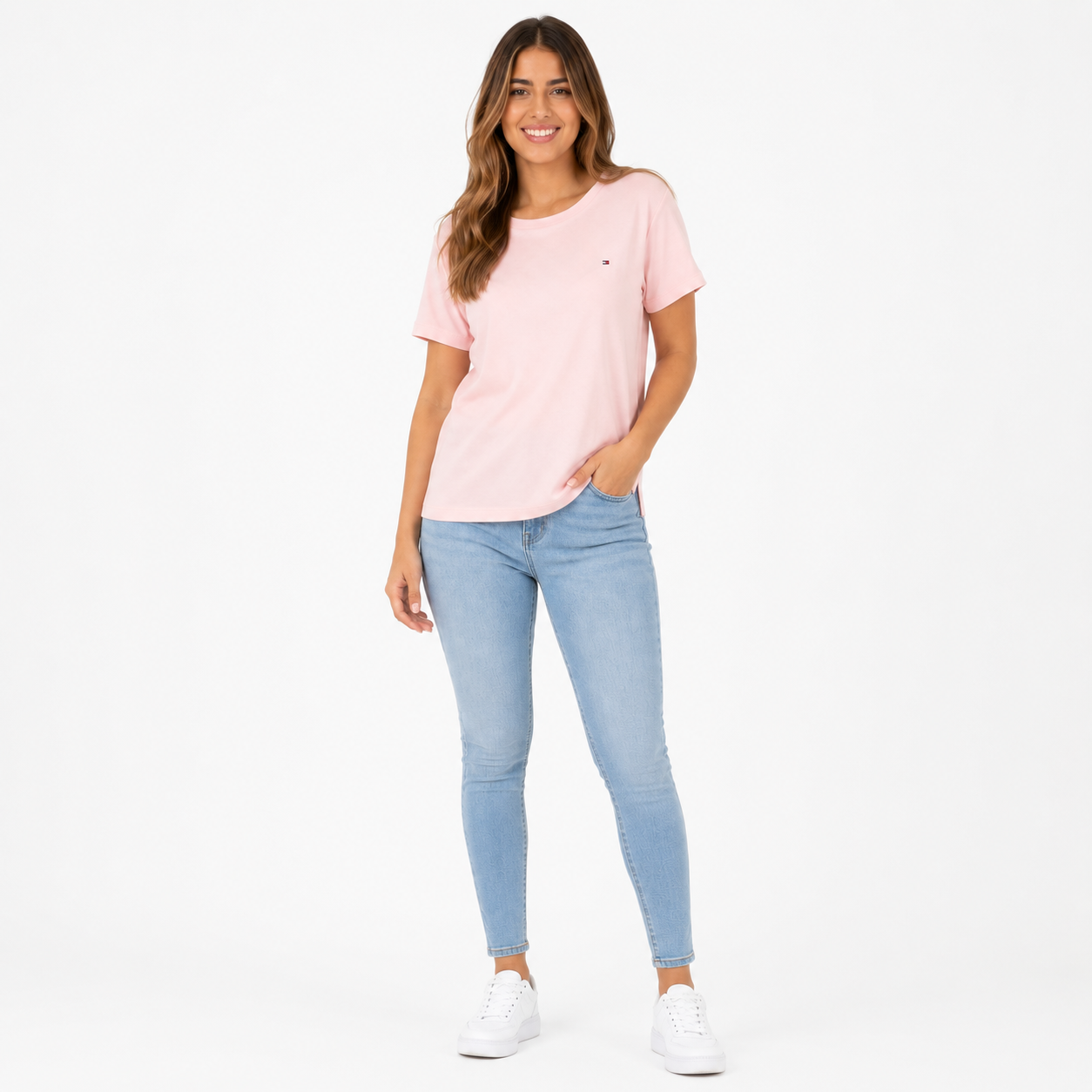 Tommy Hilfiger-Crewneck Favorite T-Shirt