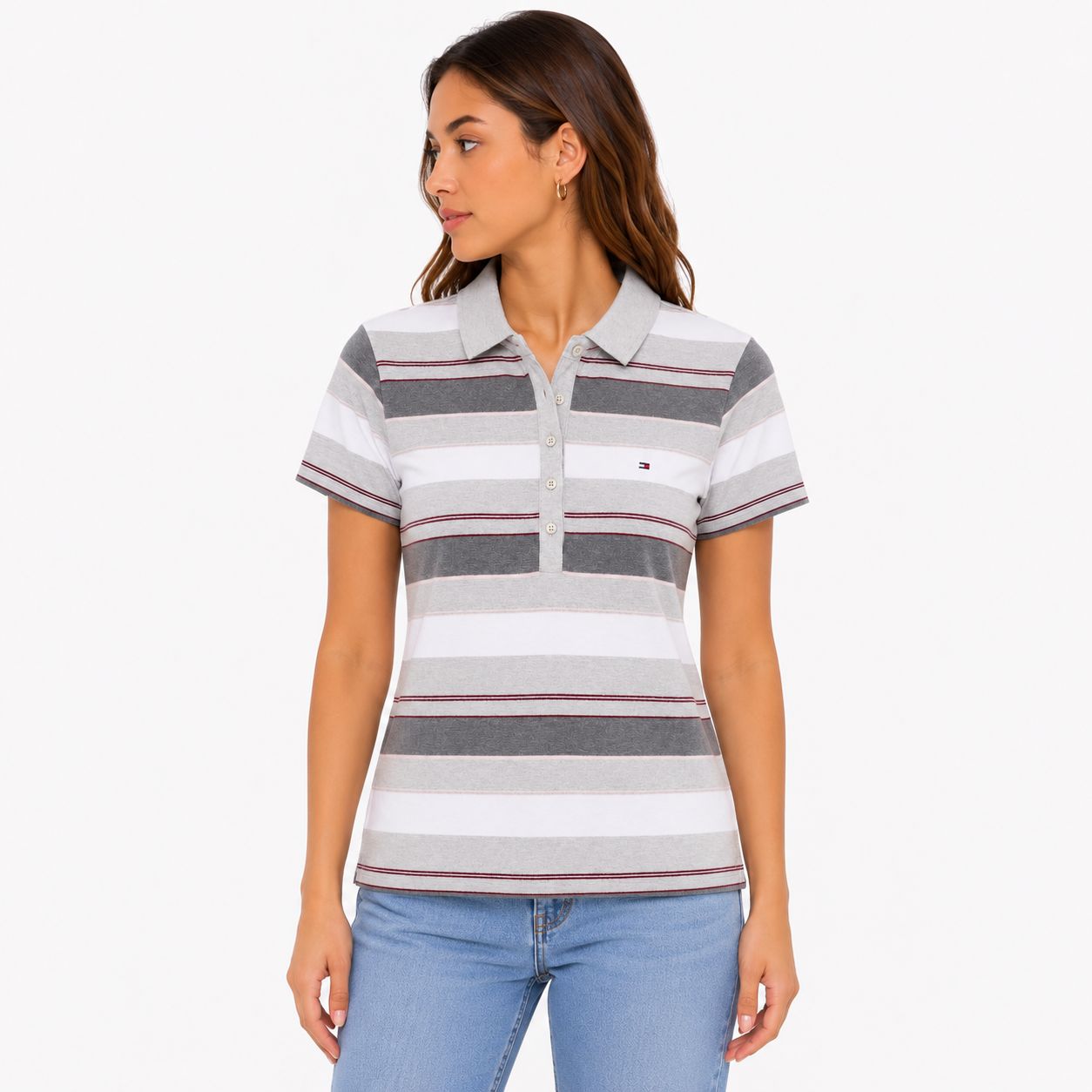 Tommy Hilfiger Women's Long Sleeve Casual Shirt