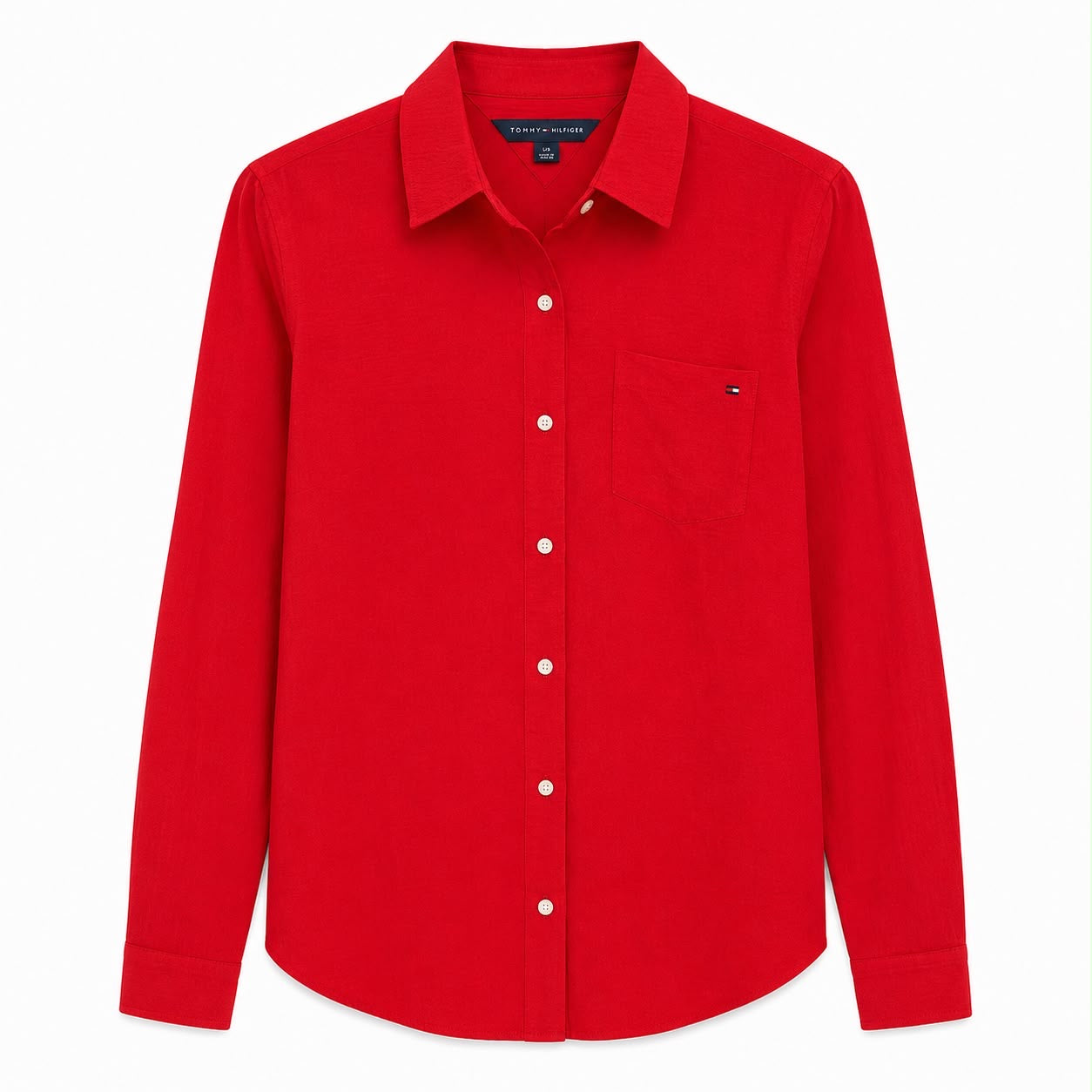 Tommy Hilfiger Women's Point-Collar Blouse
