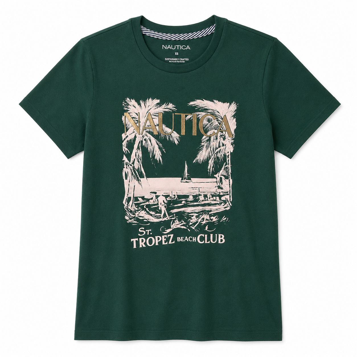 Nautica Resort Time Foil Graphic T-Shirt
