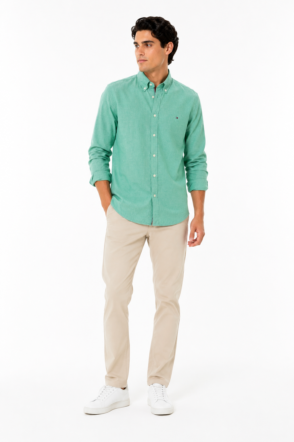 TOMMY HILFIGER-Regular Fit Oxford Shirt