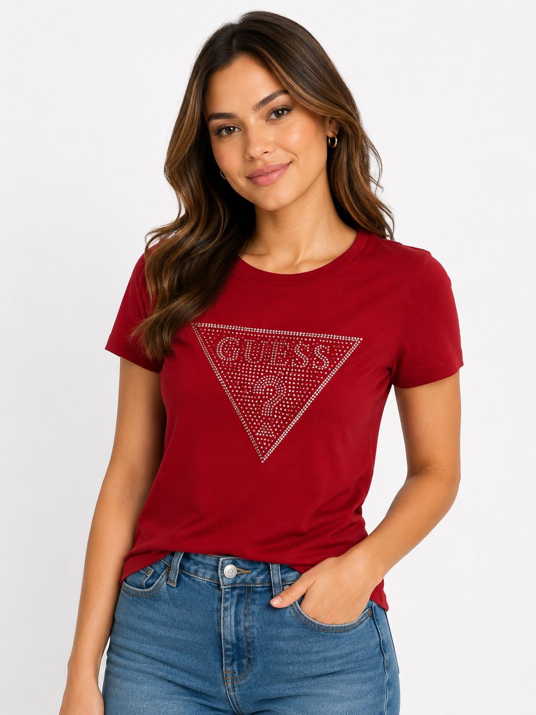 GUESS-Women's short-sleeved t-shirt