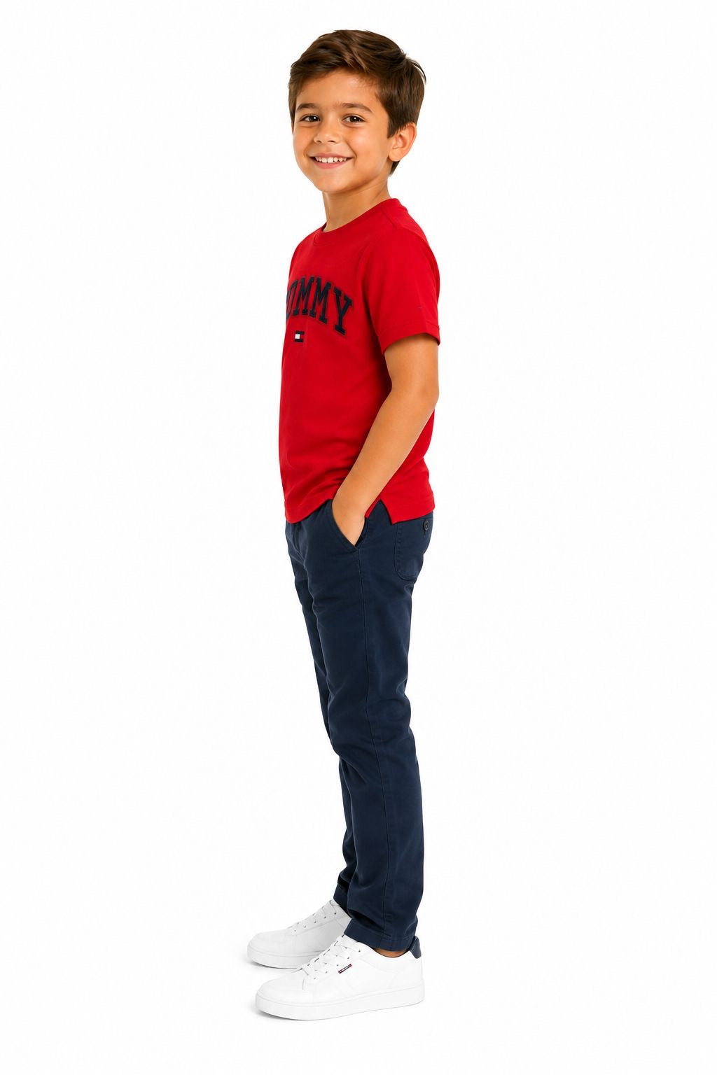Tommy Hilfiger t-shirt in red for children