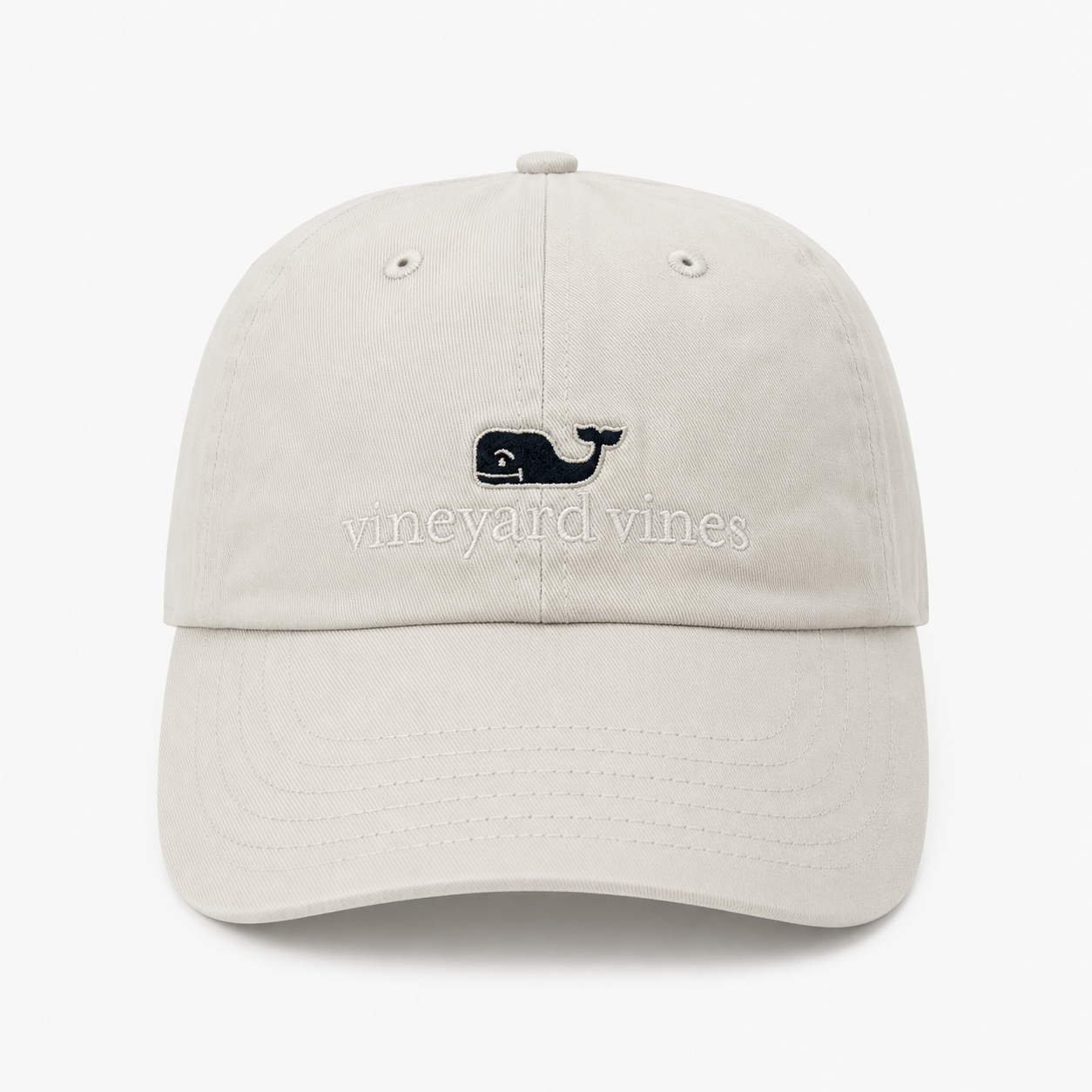 Vineyard Vines Classic twinge baseball cap with whale logo