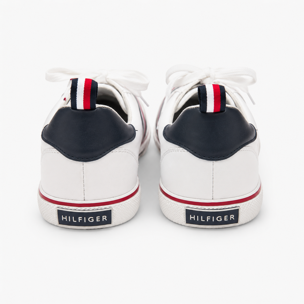 Tommy Hilfiger tricolor sneakers with white laces