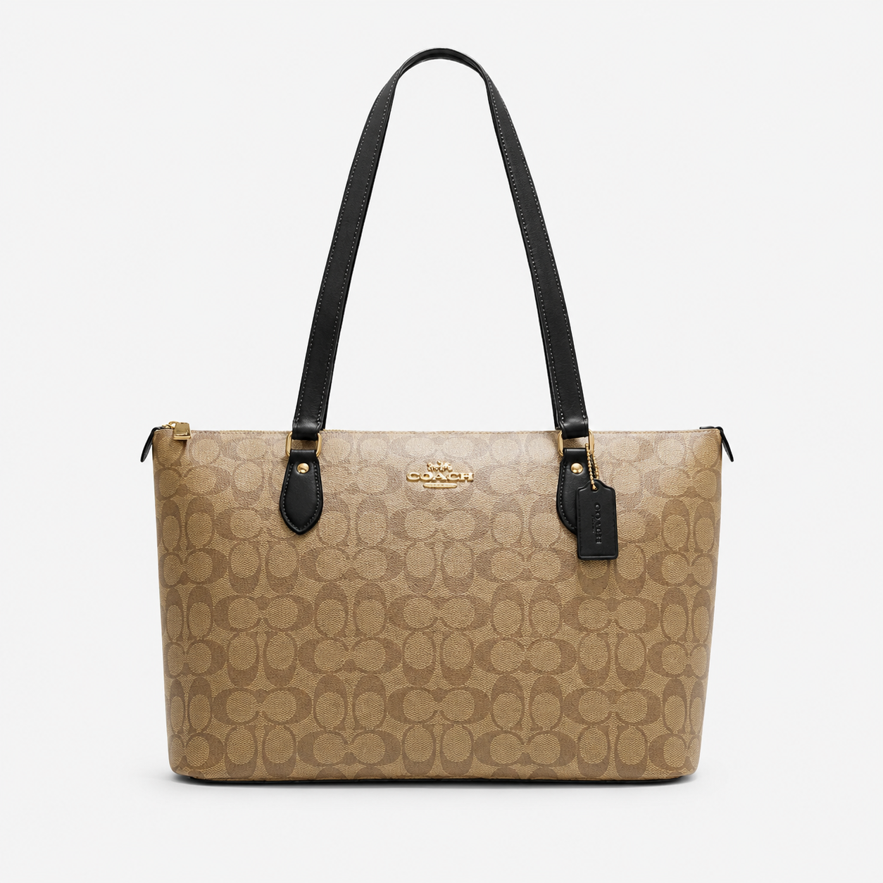 Coach Gallery Tote Bag In Signature Canvas
