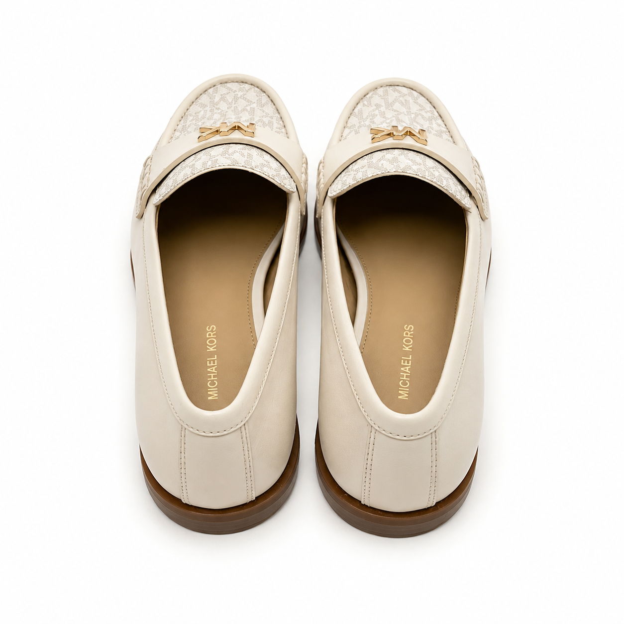 Michael Kors Lex leather loafer with exclusive logo Shoes