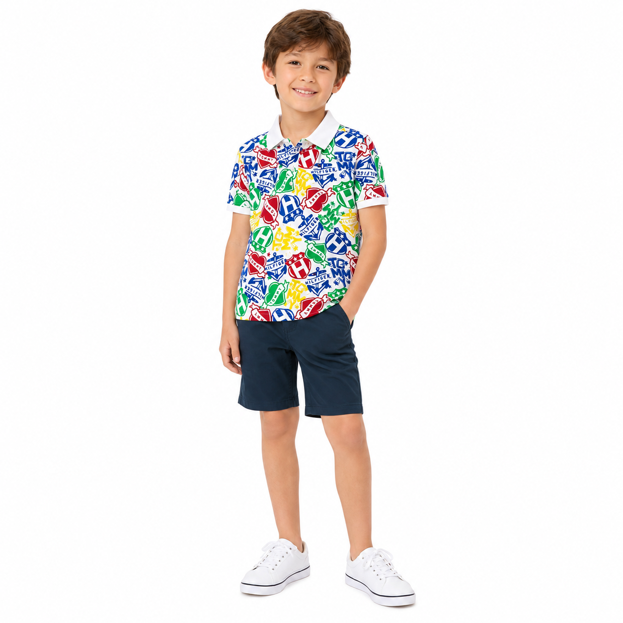 Tommy Hilfiger kids' polo shirt