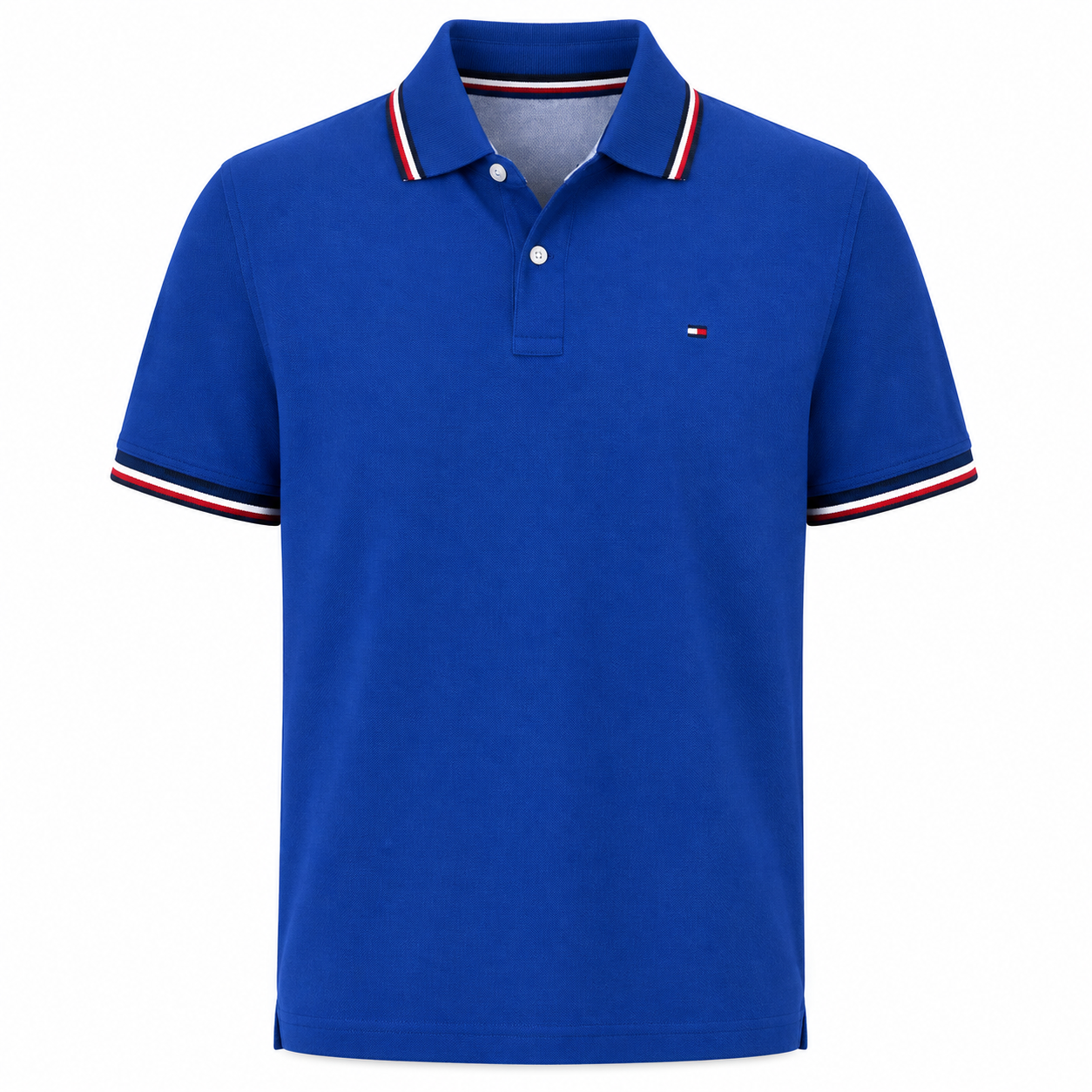 Tommy Hilfiger slim fit tipped piqué polo shirt